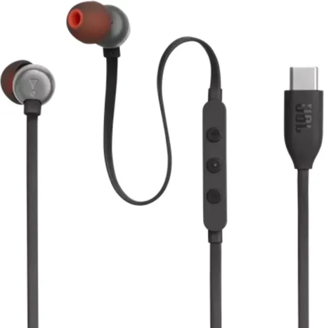 Наушники JBLT310CBLK черный
