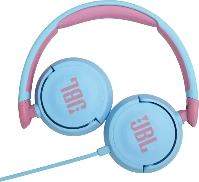 Наушники проводные детские JBLJR320BLU синий