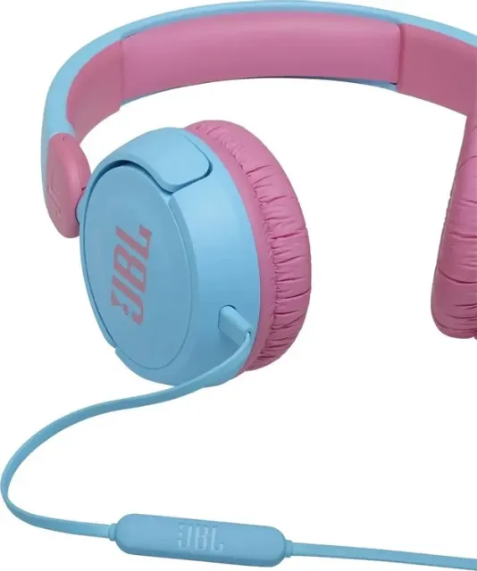 Наушники проводные детские JBLJR320BLU синий