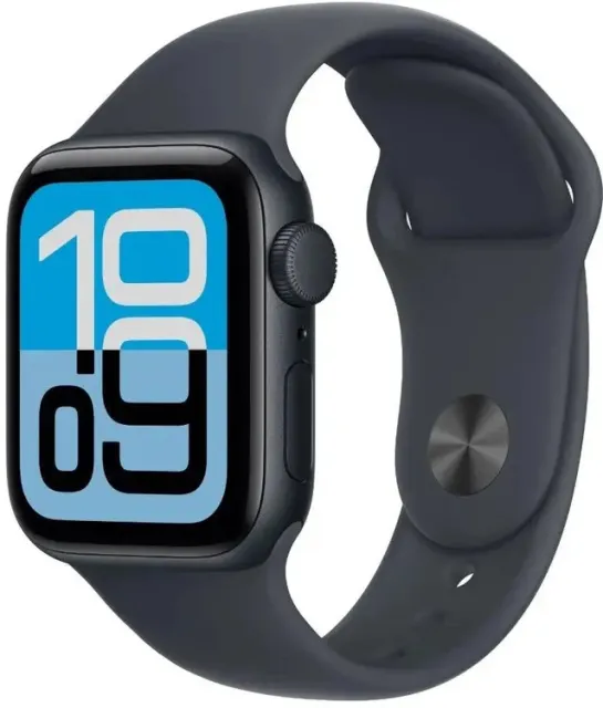 Часы Apple Watch SE 3 GPS 44mm Midnight Al Case /Midnight SB - S/M MEHN4X/A A3325 195950608519