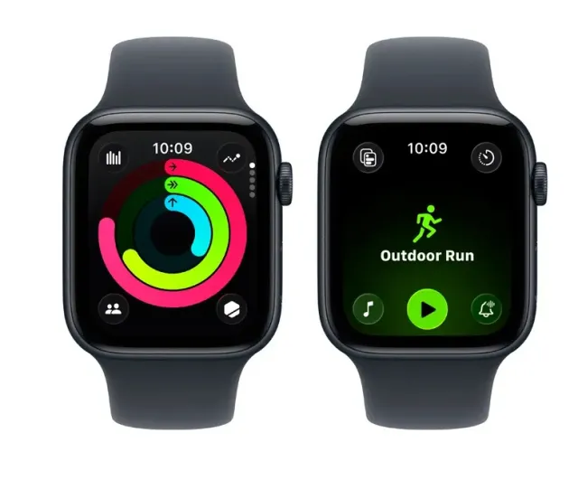Часы Apple Watch SE 3 GPS 44mm Midnight Al Case /Midnight SB - S/M MEHN4X/A A3325 195950608519