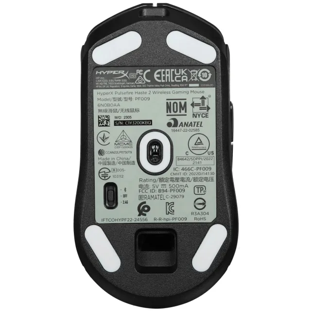 Мышь игровая HyperX Pulsefire Haste 2 Wireless Black