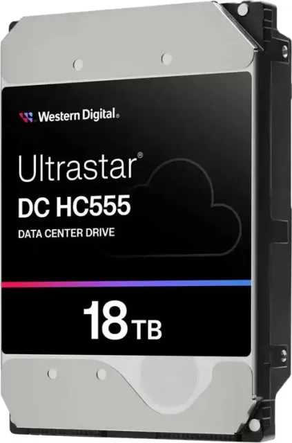 Жесткий диск серверный WD Ultrastar 18TB 3.5" 7200RPM 512MB SATA Helium Enterprise WUH722018CLE6L4