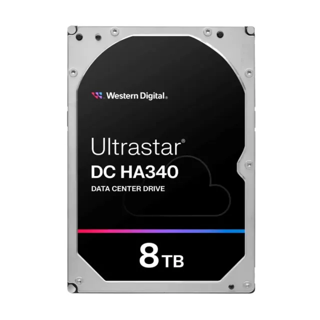 Жесткий диск серверный WD Ultrastar 8TB 3.5" 7200RPM 256MB SATA Enterprise WUS721208BLE6L4