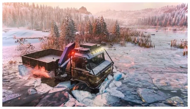 Игра Snowrunner PS5 рус. субт.