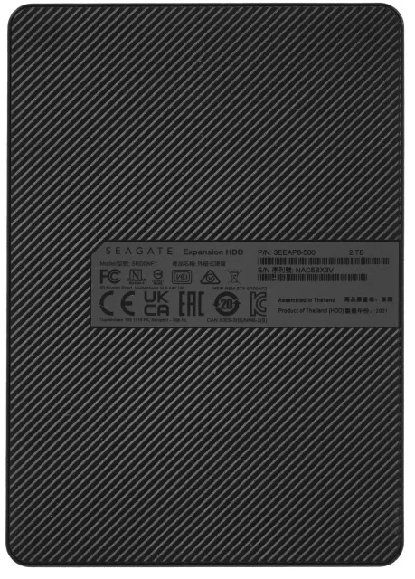 Внешний жесткий диск Seagate Expansion 2TB 2.5" USB 3.2 Gen 1 Black STKM2000400