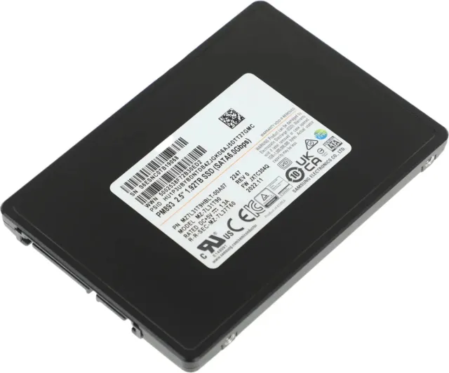 Твердотельный накопитель Samsung SSD 2TB MZ7L31T9HBLT-00A07 PM893 2.5" 7mm SATA3