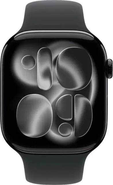 Часы Apple Watch S11 GPS 46mm Jet Black Al Case /Black SB - S/M MEUW4J/A A3333 4549995622942