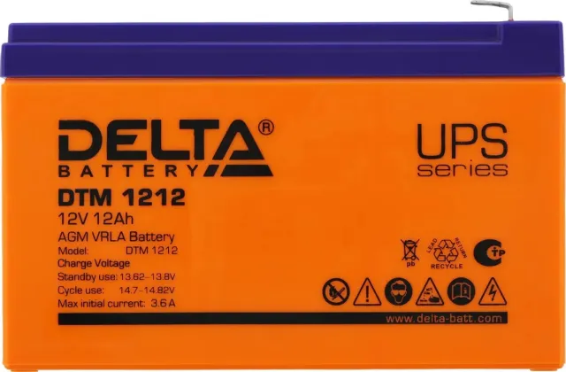 Аккумуляторная батарея DELTA DTM 1212