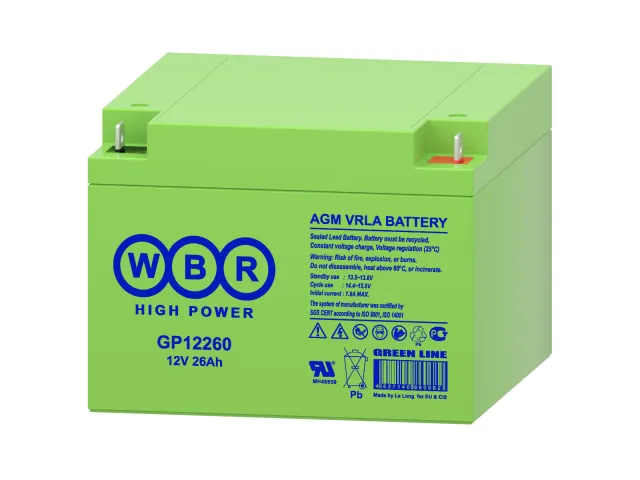 Аккумуляторная батарея WBR GP 12260