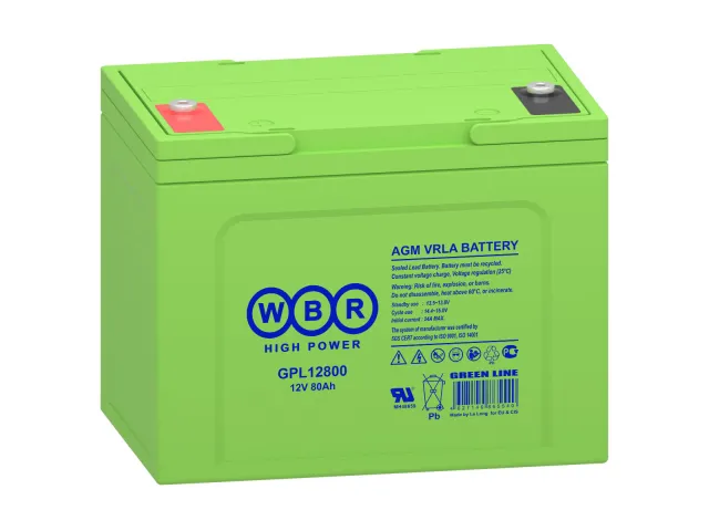 Аккумуляторная батарея WBR GPL 12800