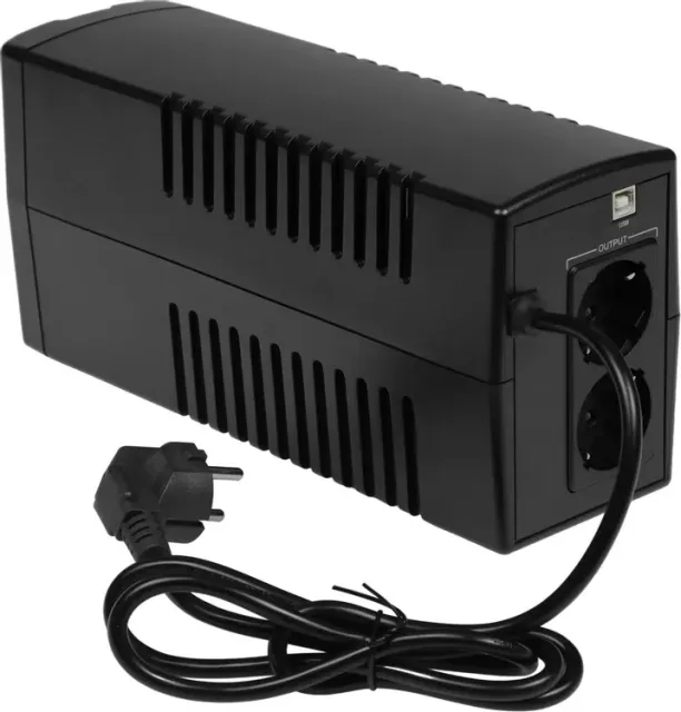 ИБП ИМПУЛЬС ЮНИОР СМАРТ 800, 800VA/480W, L-INT, A.SIN, LED, USB, SCHUKOx2