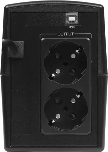 ИБП ИМПУЛЬС ЮНИОР СМАРТ 800, 800VA/480W, L-INT, A.SIN, LED, USB, SCHUKOx2