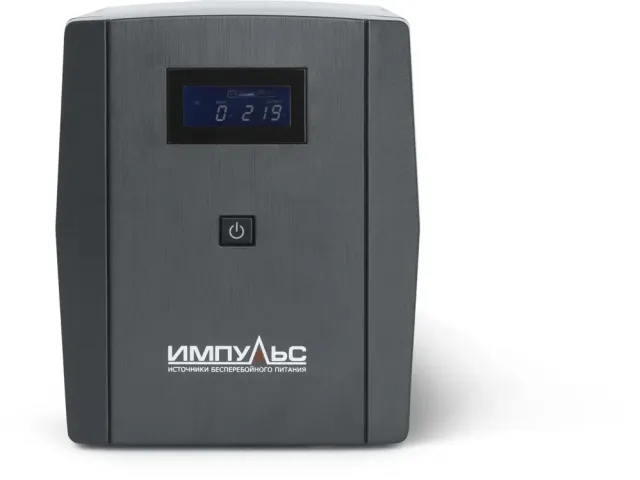 ИБП ИМПУЛЬС ЮНИОР СМАРТ 1200, 1200VA/720W, L-INT, A.SIN, LCD, USB, RJ45/11, C13x6