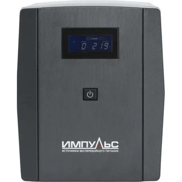 ИБП ИМПУЛЬС ЮНИОР СМАРТ 1500, 1500VA/900W, L-INT, A.SIN, LCD, USB, RJ45/11, C13x6