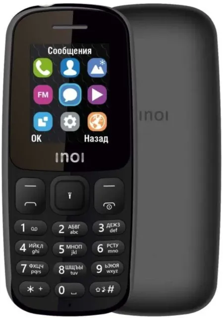 Мобильный телефон INOI 100 Черный (без з/у)