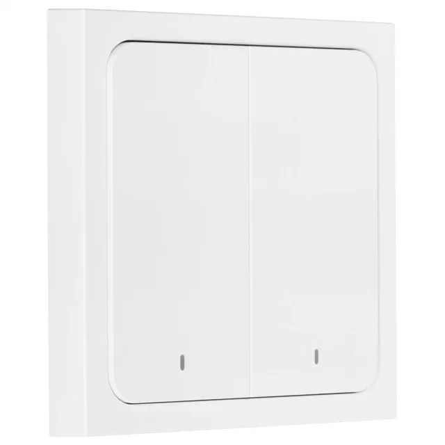 Умный беспроводной выключатель, Яндекс, 2 клавиши, Zigbee YNDX-00535