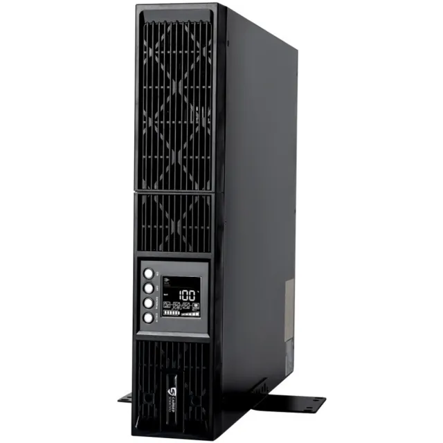 ИБП Сайбер Электро ЭКСПЕРТ-2000Р, 2000VA/1800W, 2U, ONLN, SIN, LCD, USB, RS232, RJ45/11, SL, EPO, C1