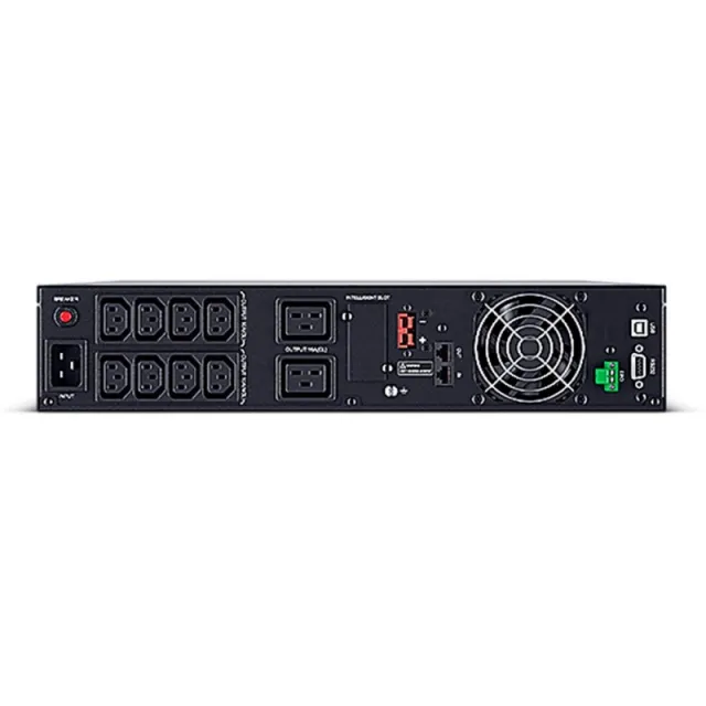 ИБП Сайбер Электро ЭКСПЕРТ-II-2000Р, 2000VA/2000W, 2U, ONLN, SIN, LCD, USB, RS232, RJ45/11, SL, EPO,