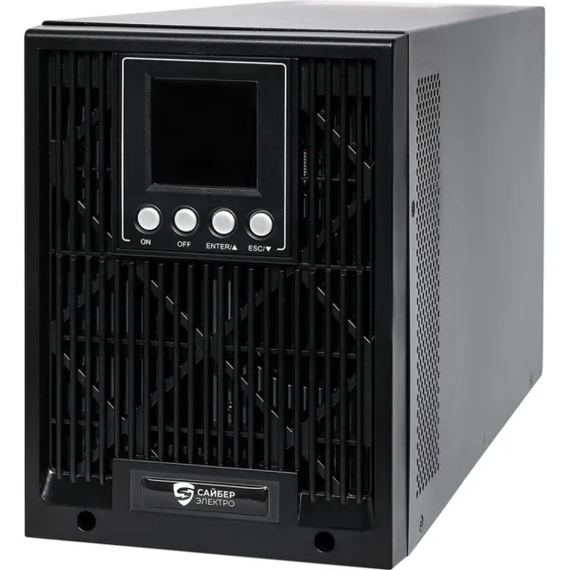 ИБП Сайбер Электро ЭКСПЕРТ-II-2000, 2000VA/1800W, ONLN, SIN, LCD, USB, RS232, SL, C13x2, SCHUKOx2