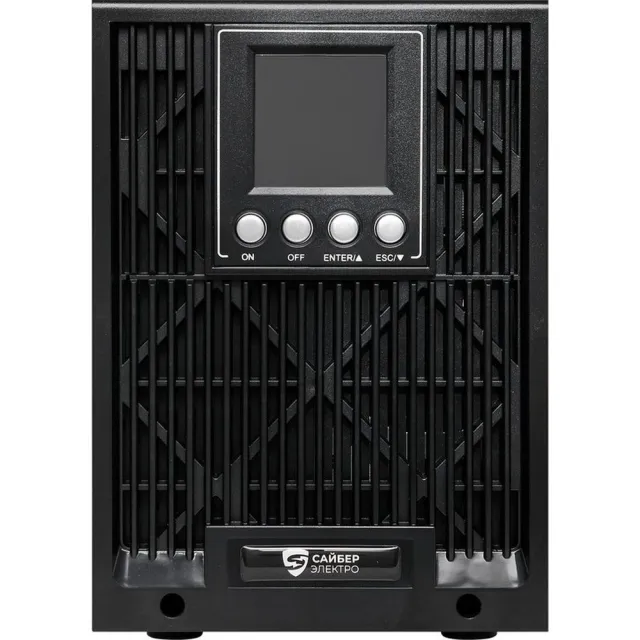 ИБП Сайбер Электро ЭКСПЕРТ-II-2000, 2000VA/1800W, ONLN, SIN, LCD, USB, RS232, SL, C13x2, SCHUKOx2