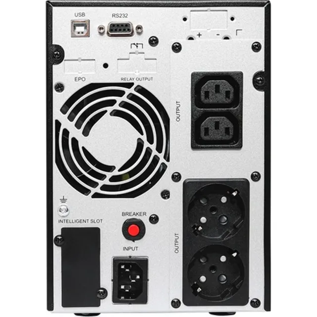 ИБП Сайбер Электро ЭКСПЕРТ-II-2000, 2000VA/1800W, ONLN, SIN, LCD, USB, RS232, SL, C13x2, SCHUKOx2