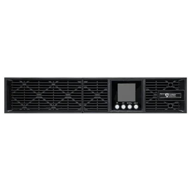ИБП Сайбер Электро РСК-ЭКСПЕРТ-2000С-М, 2000VA/1800W, 2U, ONLN, SIN, LCD, USB, RS232, RJ45/11, SL, E