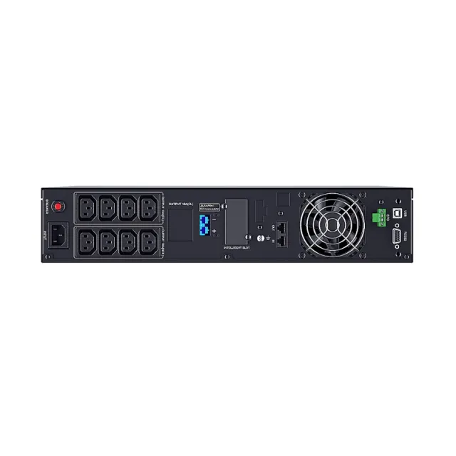ИБП Сайбер Электро РСК-ЭКСПЕРТ-2000С-М, 2000VA/1800W, 2U, ONLN, SIN, LCD, USB, RS232, RJ45/11, SL, E