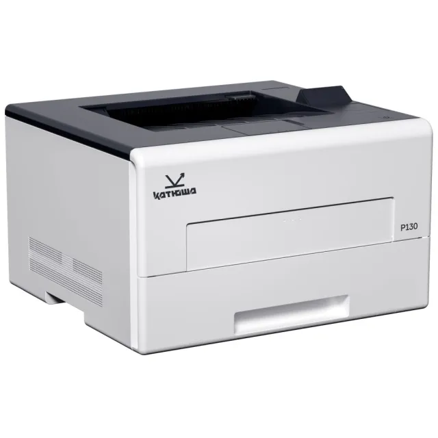 Принтер Катюша P130-pp, 33 стр/мин А4 Ч/Б, 1200 dpi. CPU 833 МГц, 512МБ RAM, Ethernet, USB