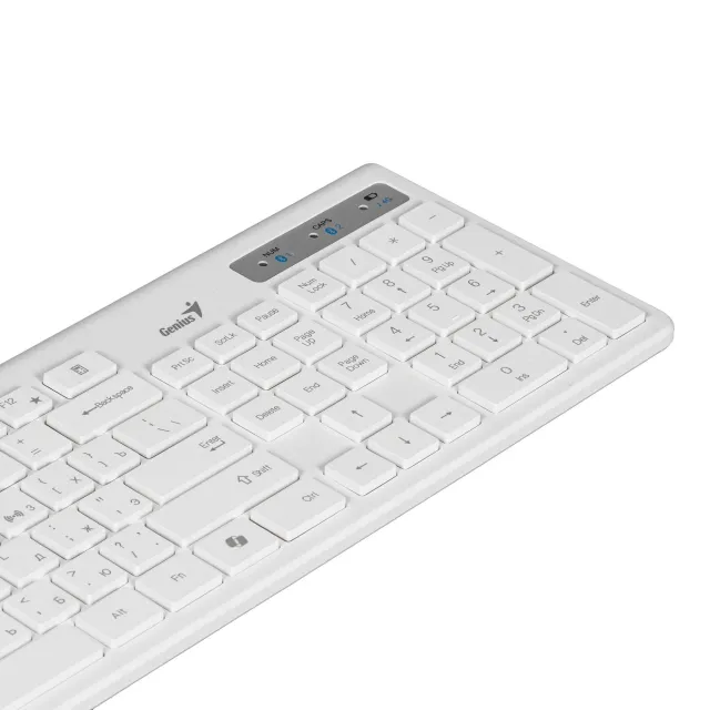 Клавиатура+Мышь беспроводные Genius SlimStar 8230 RU White