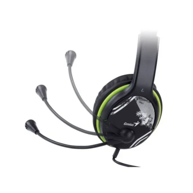 Гарнитура проводная Genius HS-400A +Single Jack Cable 3.5мм