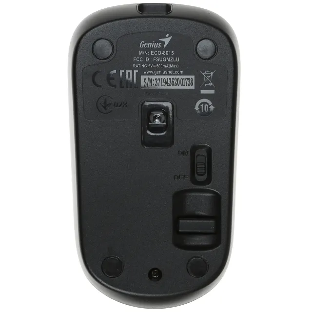Мышь Беспроводная Genius ECO-8015 Black