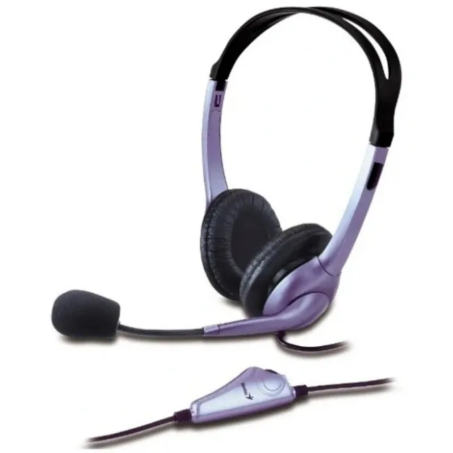 Гарнитура проводная Genius HS-04S Single Jack+USB-C