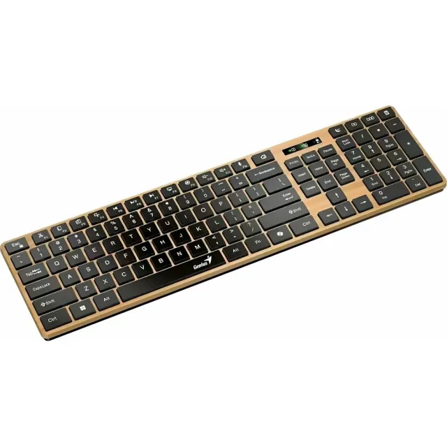 Клавиатура Беспроводная Genius SlimStar 7250BT Pine wood