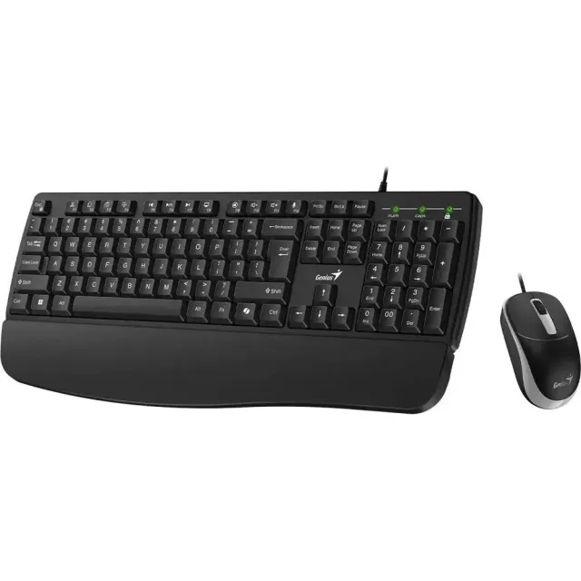 Клавиатура+Мышь проводные Genius KM-123 RU