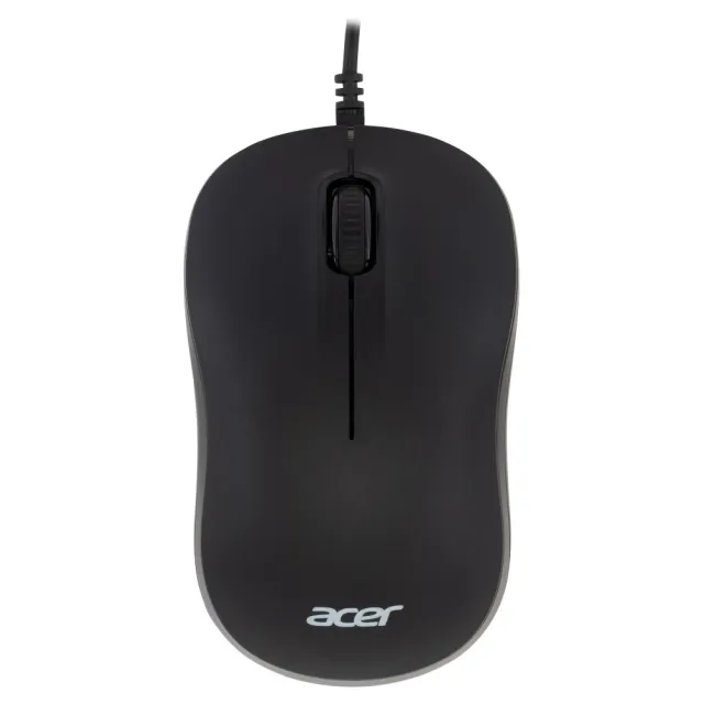 Мышь Acer OMW140 черный оптич. 1200dpi USB 3but