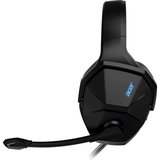 Наушники с микрофоном Acer OHW312 черный 2м мониторные USB