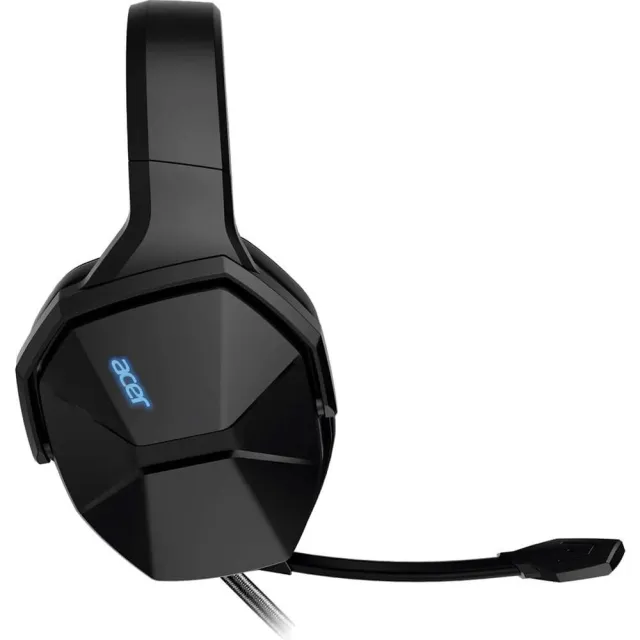 Наушники с микрофоном Acer OHW312 черный 2м мониторные USB