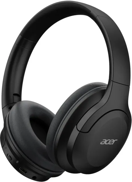 Наушники с микрофоном Acer OHR304 черный 1.2м мониторные BT (ZL.HDSEE.00B)