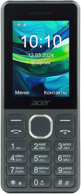 Телефон сотовый Acer Acer Disco DS24 Dark Grey