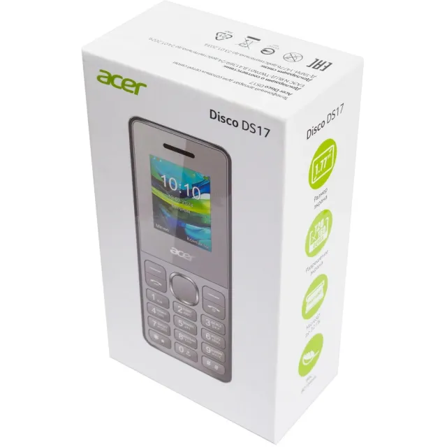 Телефон сотовый Acer Acer Disco DS17 Dark Grey