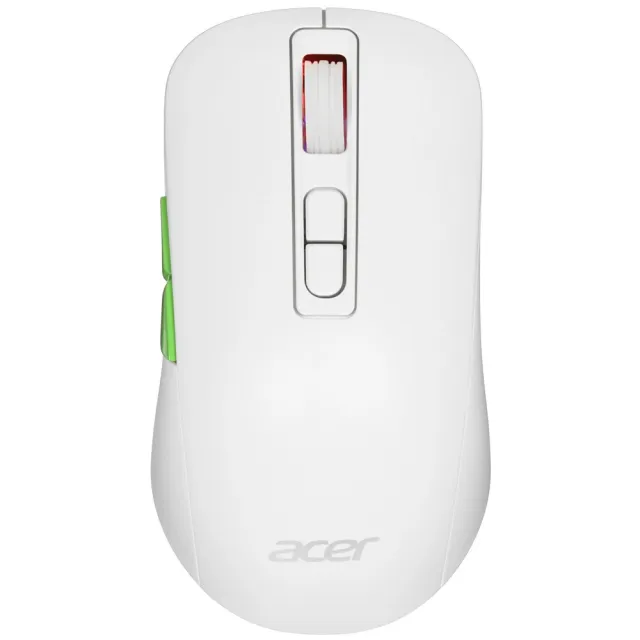 Мышь Acer OMR311 белый оптич. 2400dpi беспров. BT/Radio USB 7but (ZL.MCECC.034)