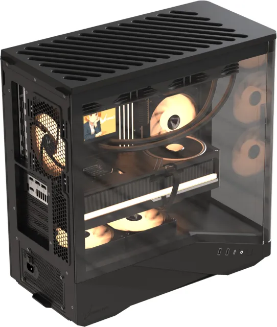 Корпус для компьютера FORMULA ATX Crystal U9 PA Black