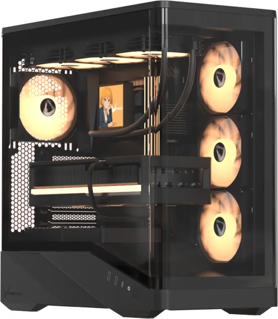 Корпус для компьютера FORMULA ATX Crystal U9 PA Black
