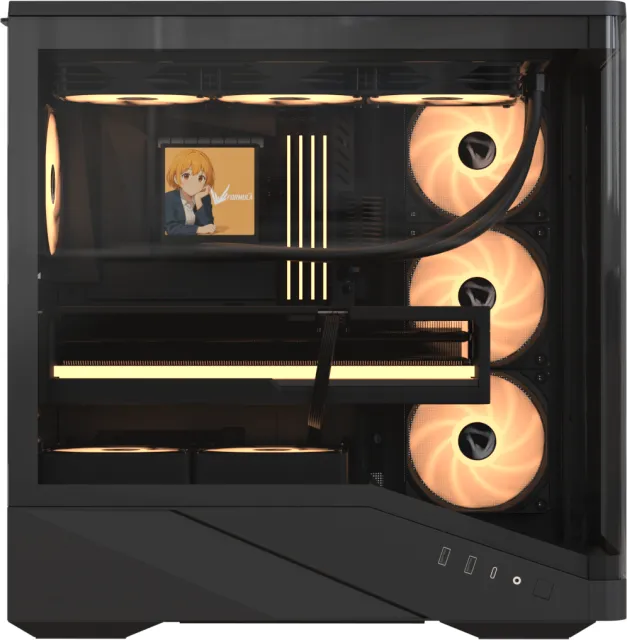 Корпус для компьютера FORMULA ATX Crystal U9 PA Black