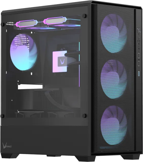 Корпус для компьютера FORMULA mATX Air Mesh G5 Black