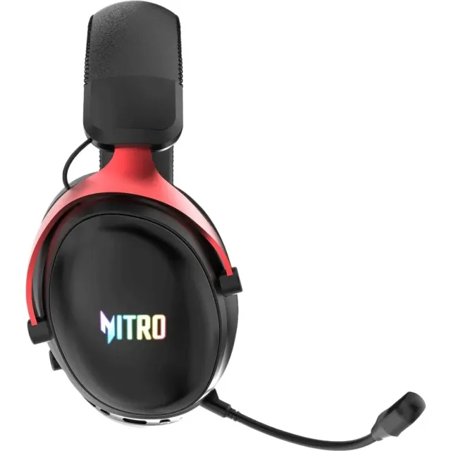 Наушники с микрофоном OHR401 Nitro черный мониторные BT/Radio/3.5mm (ZL.HDSEE.00H)