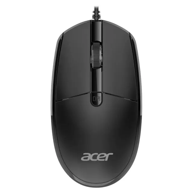 Клавиатура + мышь Acer OCC400 клав:черный мышь:черный USB (ZL.ACCCC.015)