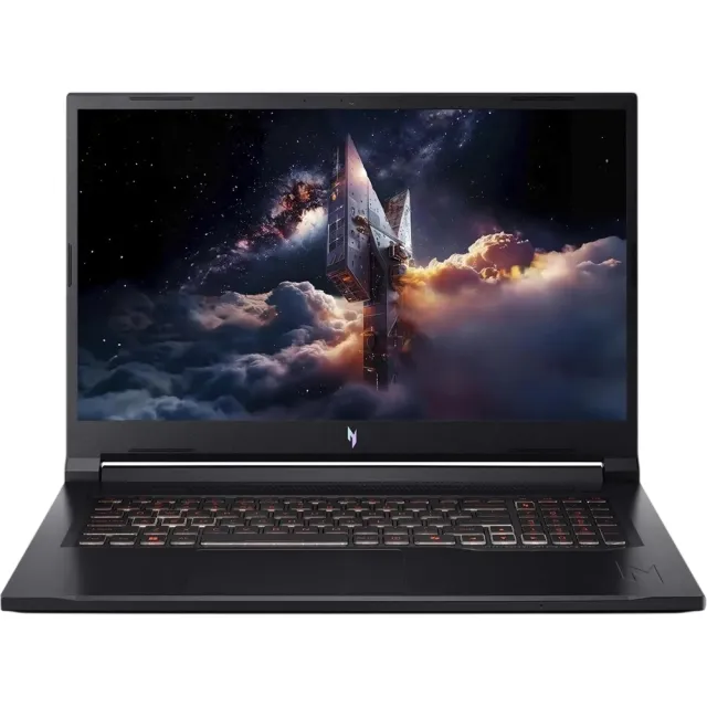 Ноутбук Nitro V ANV17-41-R9Q9 Ryzen 7 260/16Gb/SSD1Tb/RTX 5060 8Gb/17.3"/IPS/QHD/noOS/black