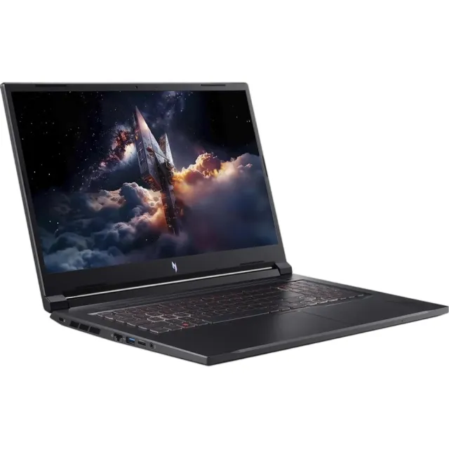 Ноутбук Nitro V ANV17-41-R9Q9 Ryzen 7 260/16Gb/SSD1Tb/RTX 5060 8Gb/17.3"/IPS/QHD/noOS/black